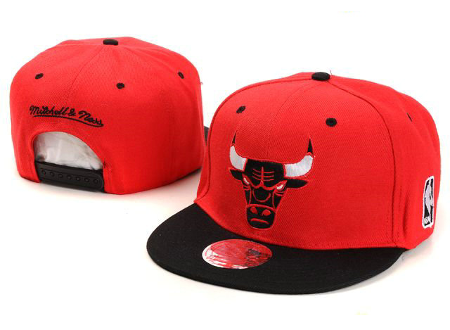 NBA Chicago Bulls M&N Snapback Hat NU07